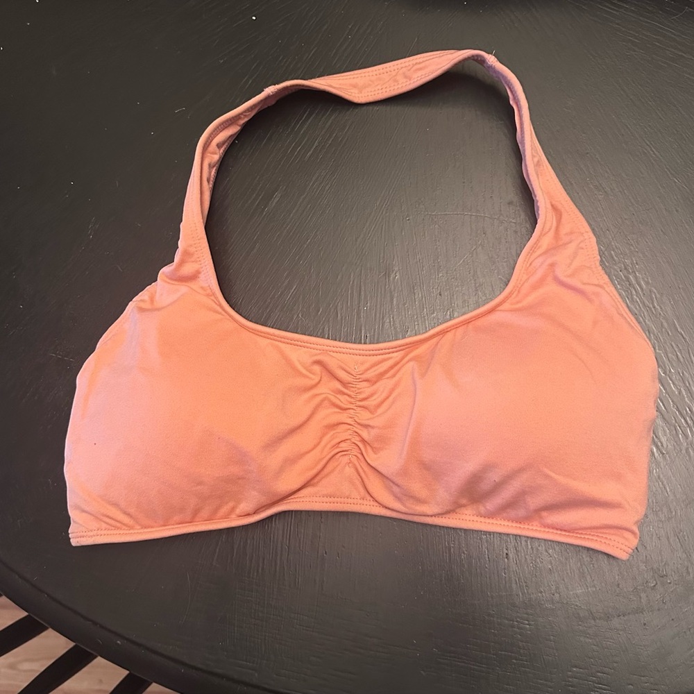 SOLD Nvgtn peach comeback Halter Bra large